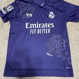 Real Madrid Y-3 Purple soccer jersey